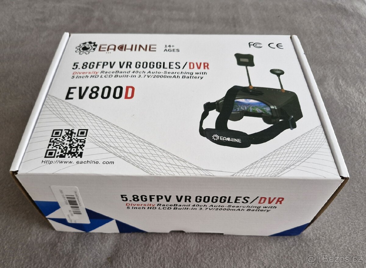 FPV brýle na dron
