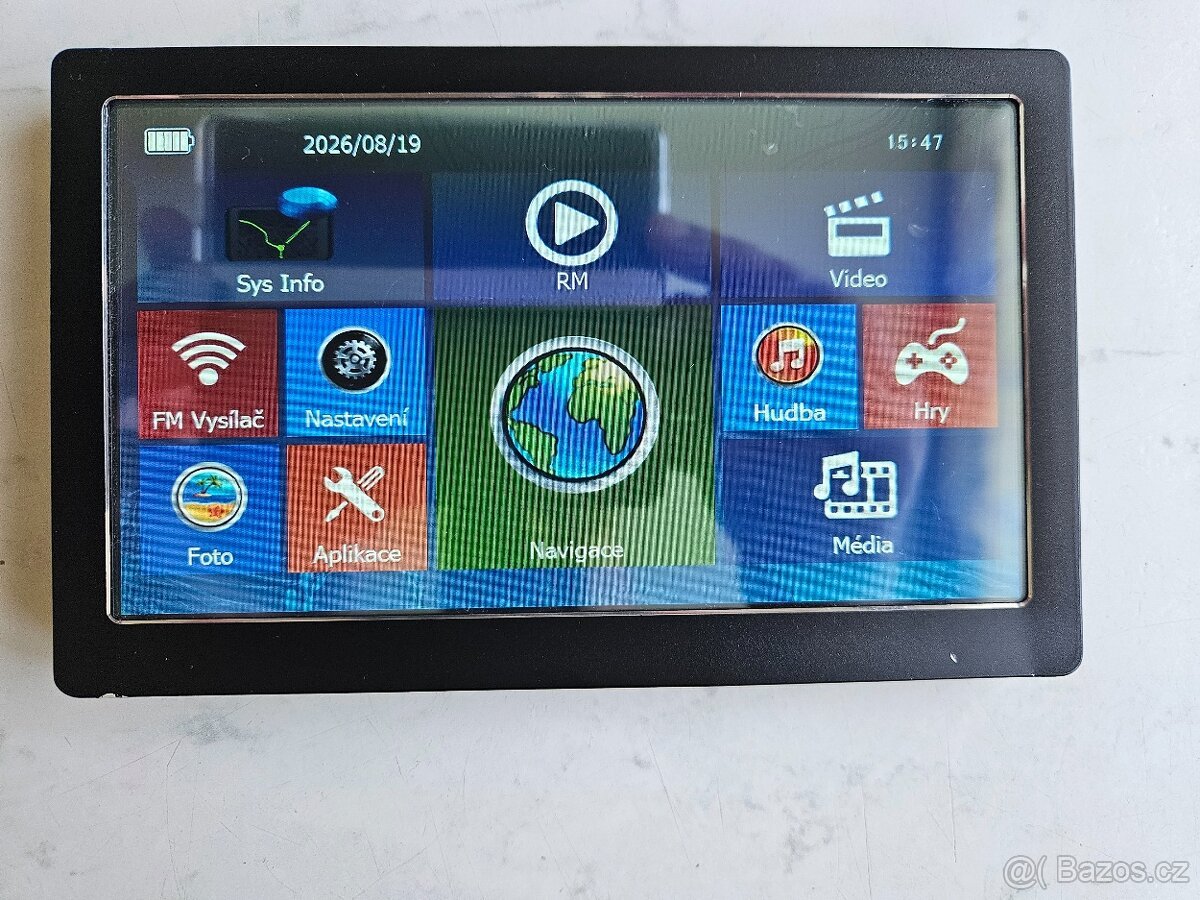 GPS navigace MEDIATEK 7"