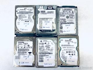 HDD disky Vadné