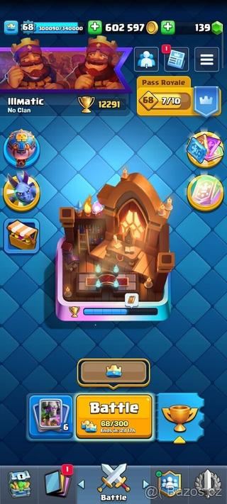 Clash Royale účet
