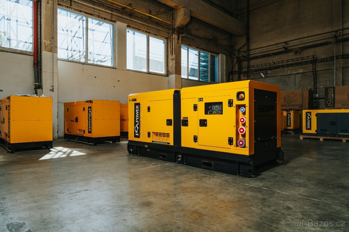 Naftová elektrocentrála PCA POWER PDE-80 kVA s ATS.