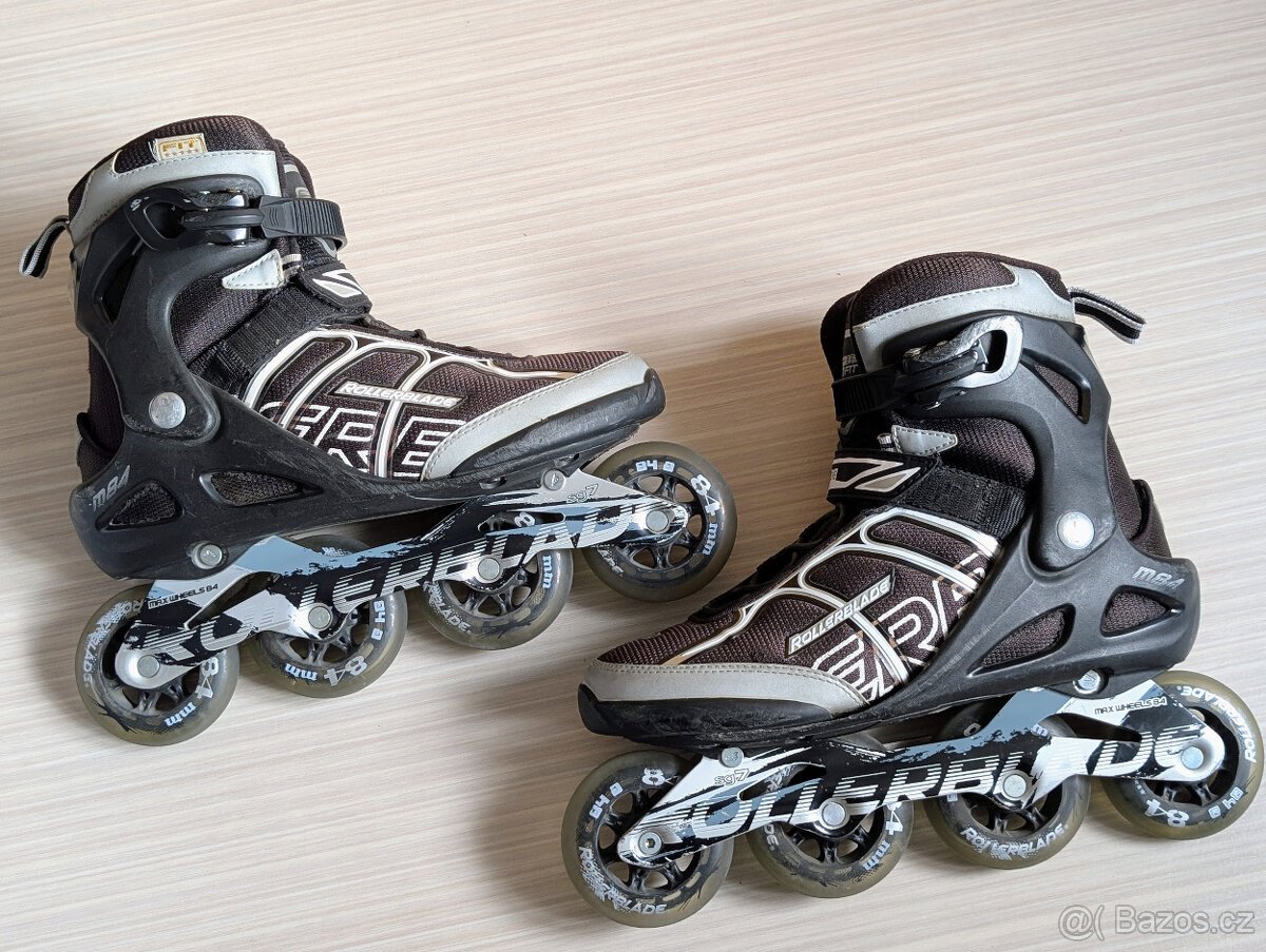 Brusle Rollerblade Macroblade Alu 84