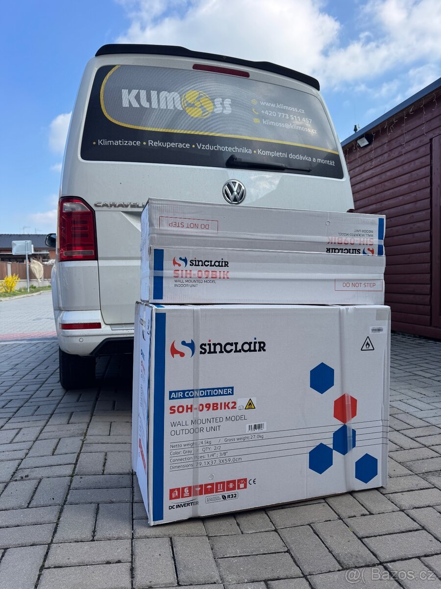 Chládek bez starostí: klimatizace Sinclair RAY 2,7kW