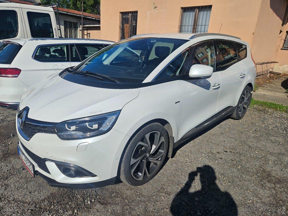 RENAULT GRAND SCENIC 1,6 DCI 118KW BOSE CENA PEVNÁ