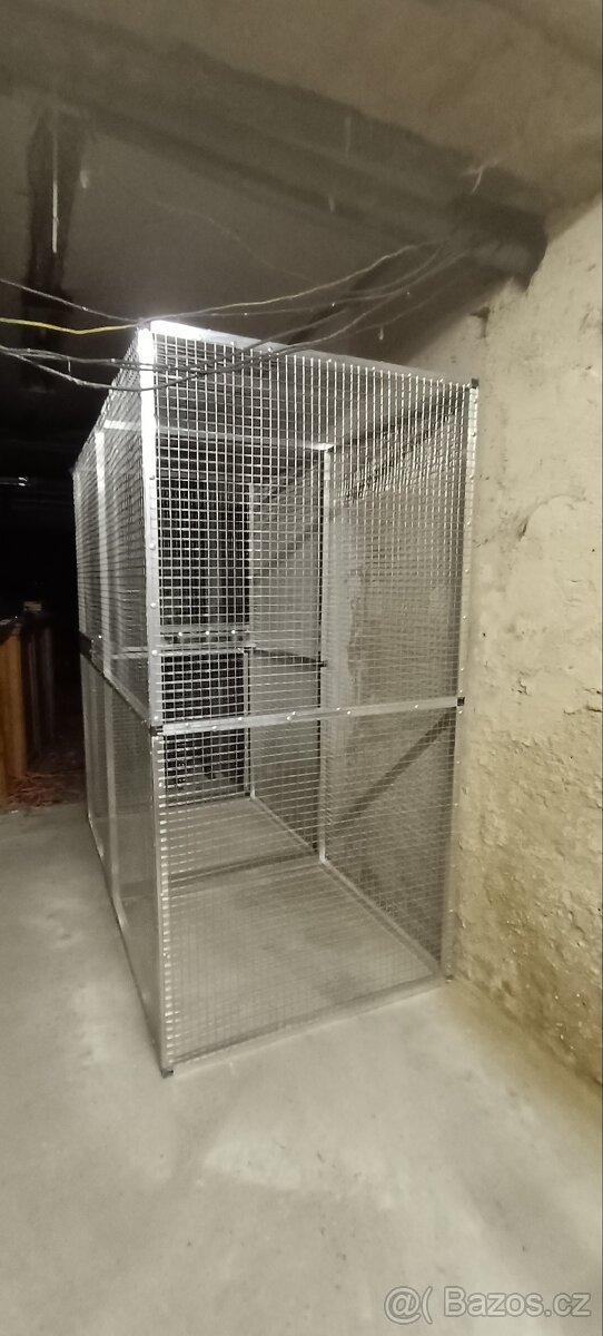 Nová AL voliéra pro ptactvo 200x100 v. 200 cm