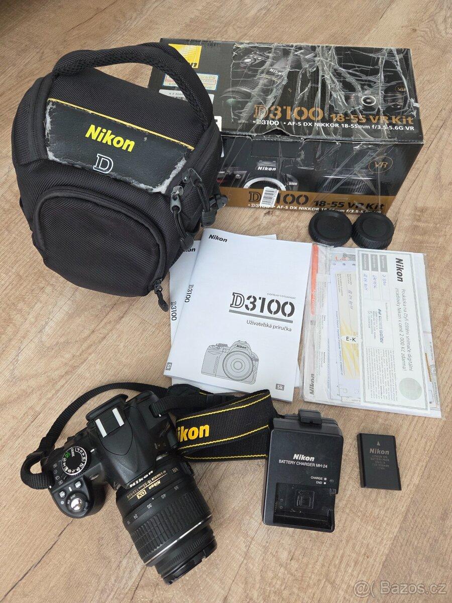 NIKON D3100 + Nikkor 18-55mm