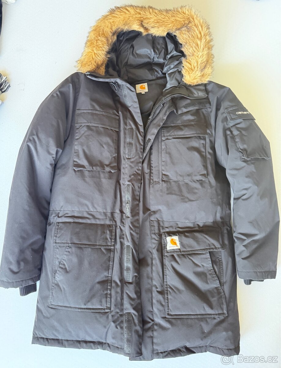 Carhartt WIP Bering Parka II – péřová bunda 80/20, vel. L