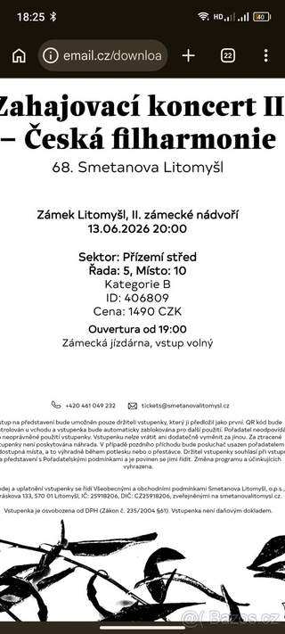 Smetanova Litomyšl - 2. zahajovací koncert