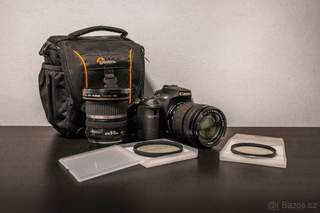 Canon 90D + objektivy a další příslušenství
