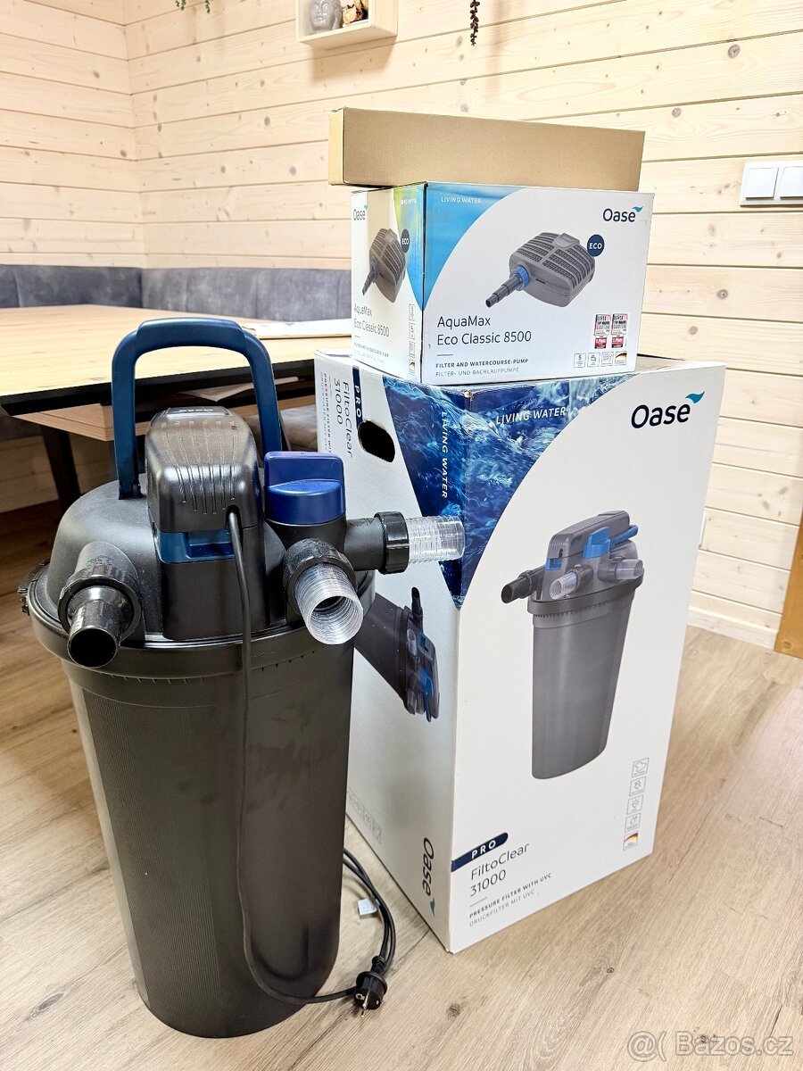 Filtrační set OASE 31000 + čerpadlo OASE 8500