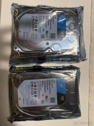 Seagate SkyHawk AI 10TB – 2x NOVÝ, nerozbalený disk