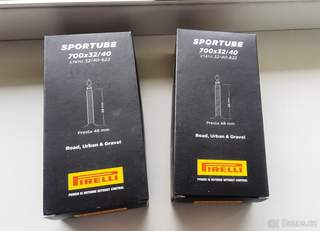 2x Pirelli duše SPORTUBE 700x32/40 silnice/gravel