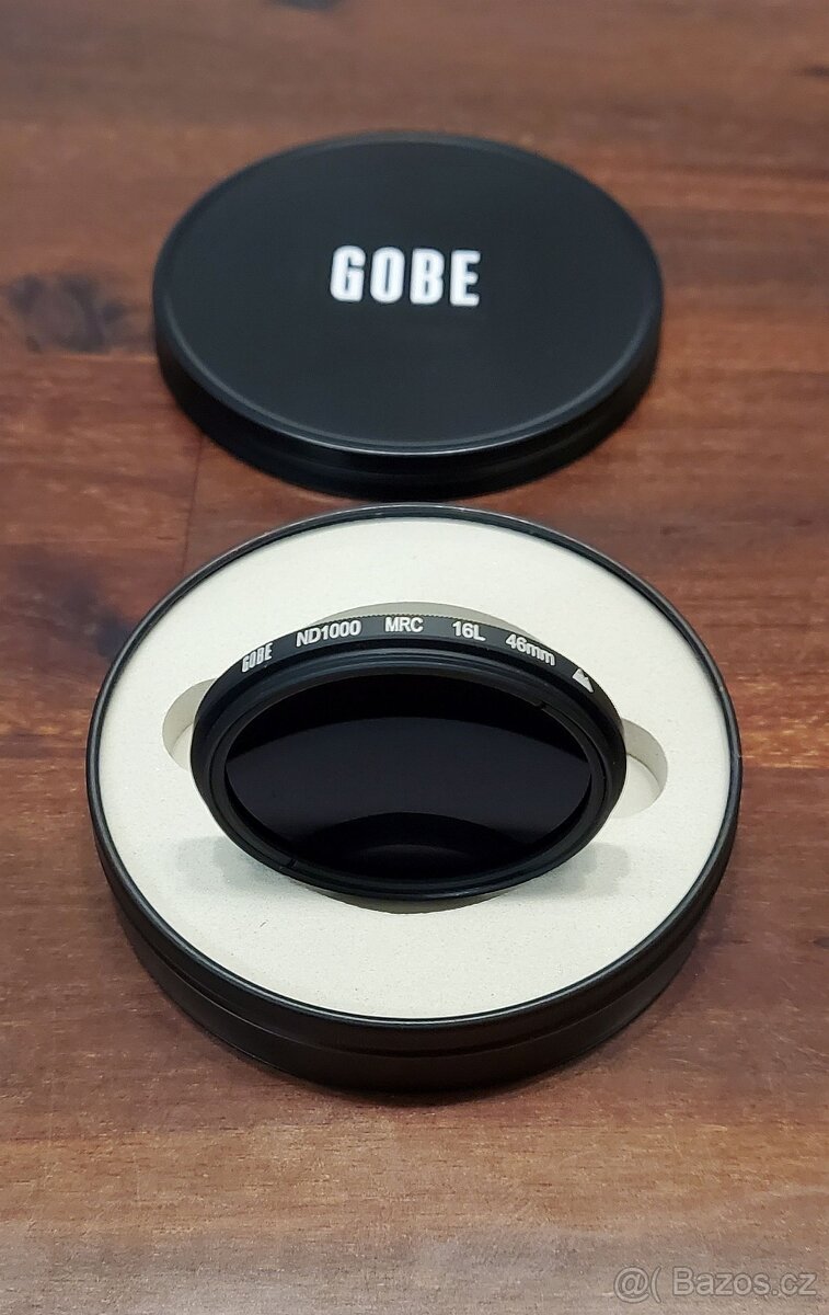 Neutrální šedý filtr GOBE ND1000 MRC - 46mm / 16 L - Nový