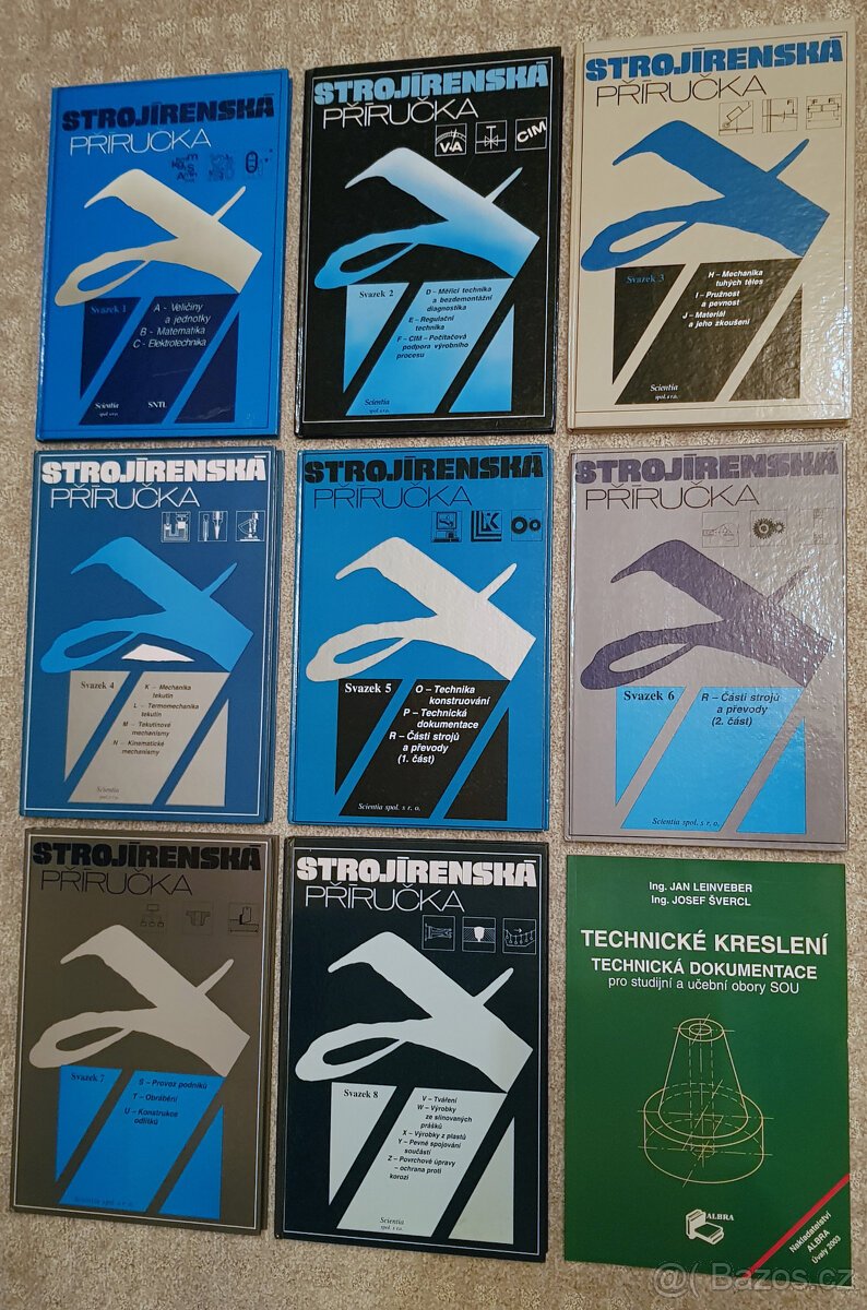 Technické kreslení, Strojírenská příručka 1-8