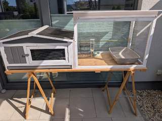 homemade klec pro hlodavce - zateplená, NOVÁ