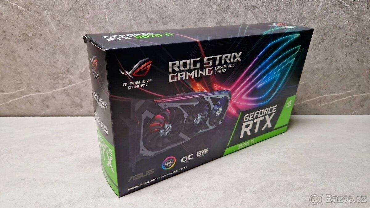 ❰ Grafická karta | Asus ROG Strix RTX 3070 Ti 8GB ❱