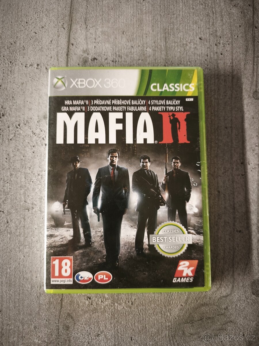Mafia 2 CZ + DLC český dabing