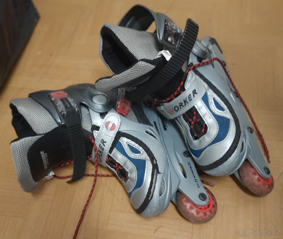 Kolečkové in-line brusle unisex stavitelné vel. 34-36
