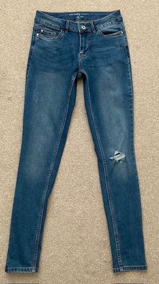 Dámské rifle, skinny, Orsey, vel. 34, XS