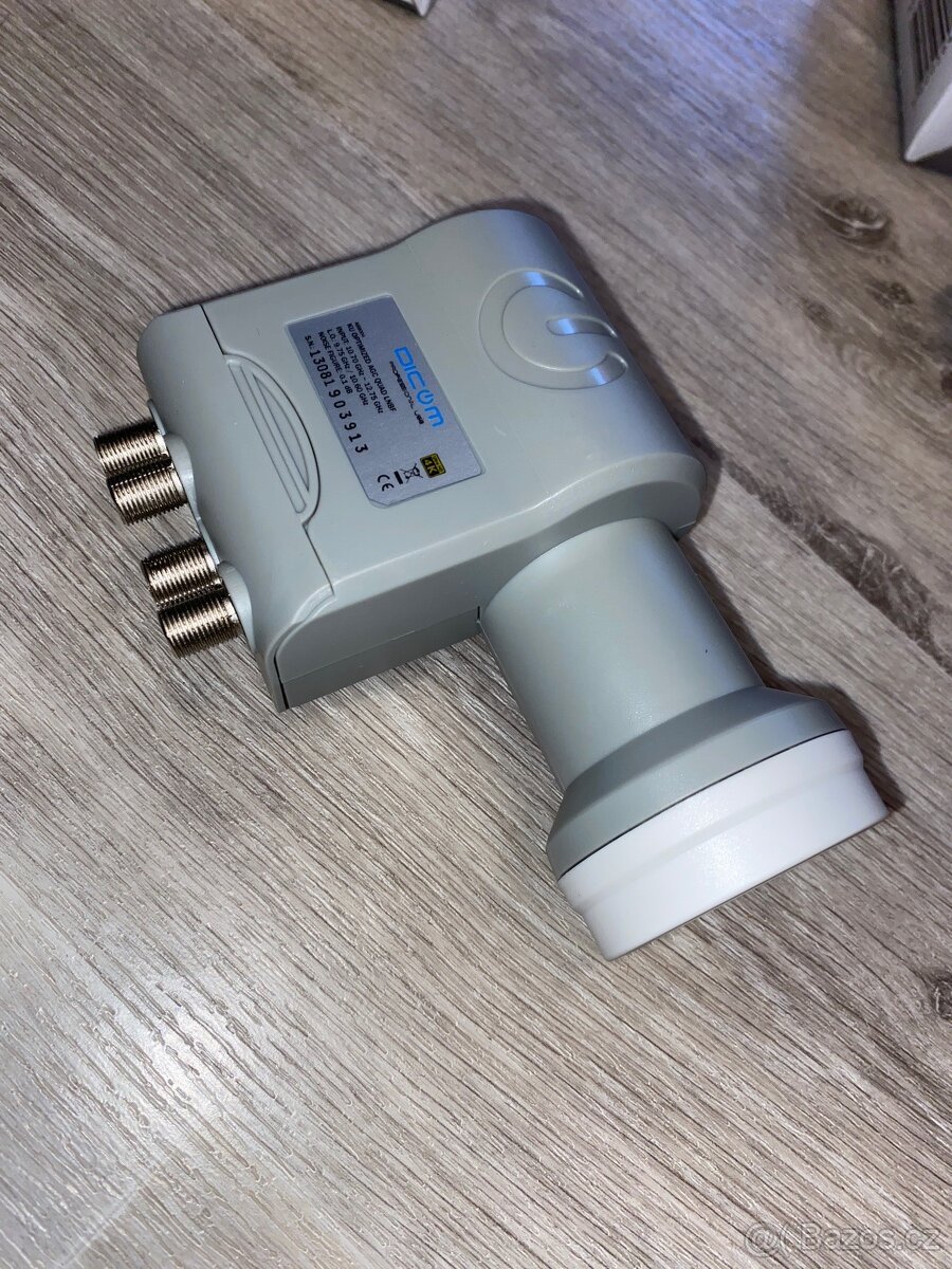 Quad LNB - 4 pin DiCOM (nové/nepoužité) poslední 2ks