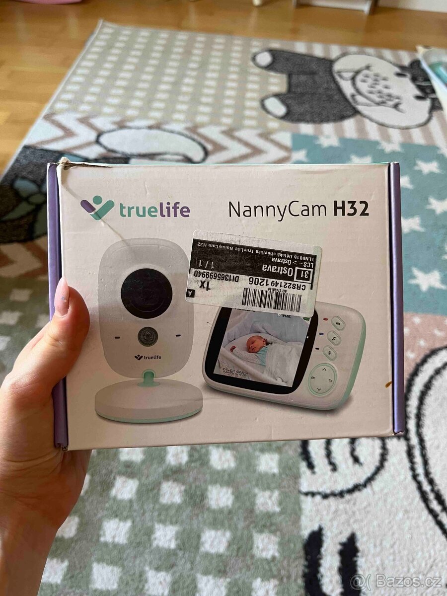 Dětská video chůvička TrueLife NannyCam H32