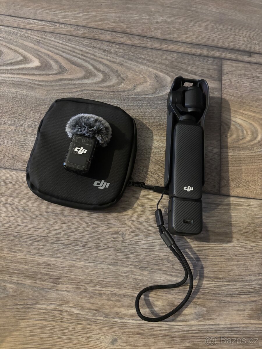 DJI Osmo Pocket 3 + DJI Mic 2 + Battery Handle – Kompletní s