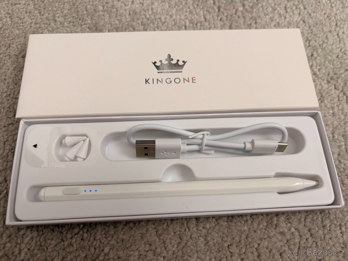 Stylus pero Kingone bílé pro Apple iPad