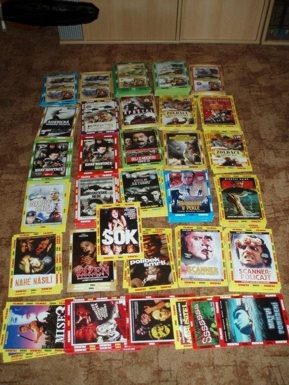 4000 ks nových originálních filmů na DVD - opakující se -vho