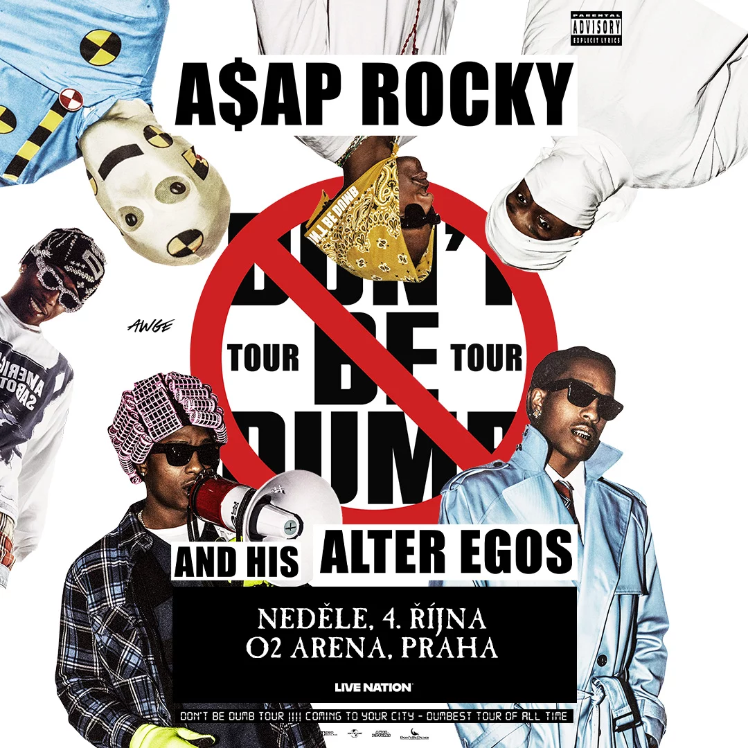 1× stání na A$AP Rocky – Don’t Be Dumb World Tour