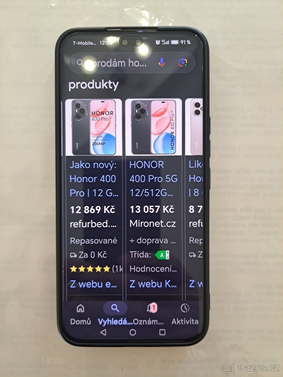 Honor 400 pro nebo výměna iPhone 16 pro