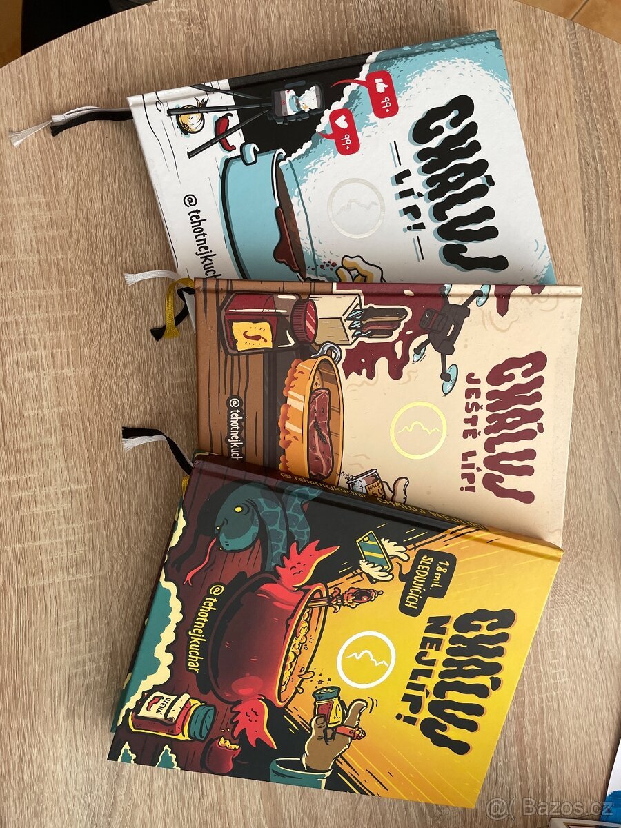 Těhotný kuchař – 3 kuchařky, stav