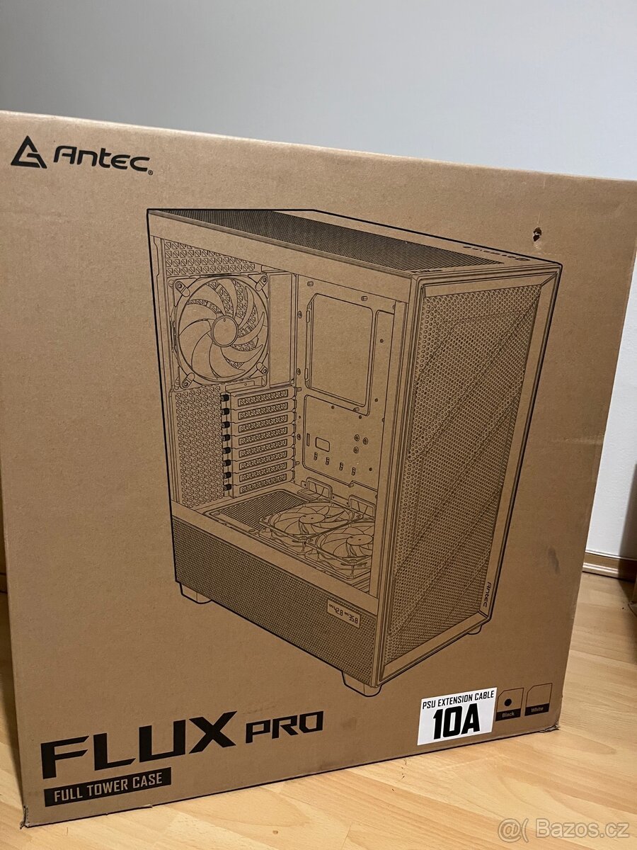 Antec FLUX Pro – černá – jako nová
