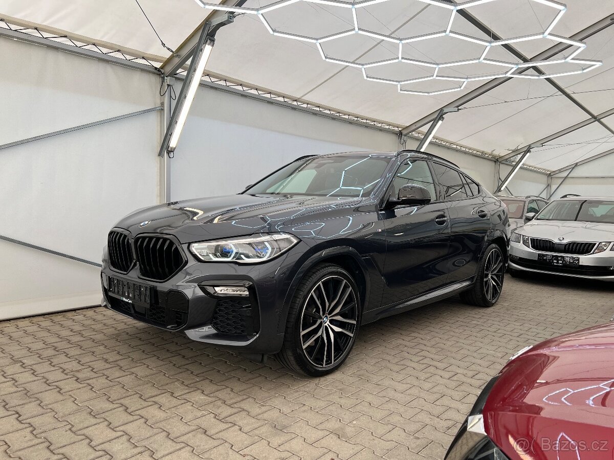 BMW X6 30d,210kW,4x4,M-Paket,Vzduch,Swarovski,tažné,LaserDPH