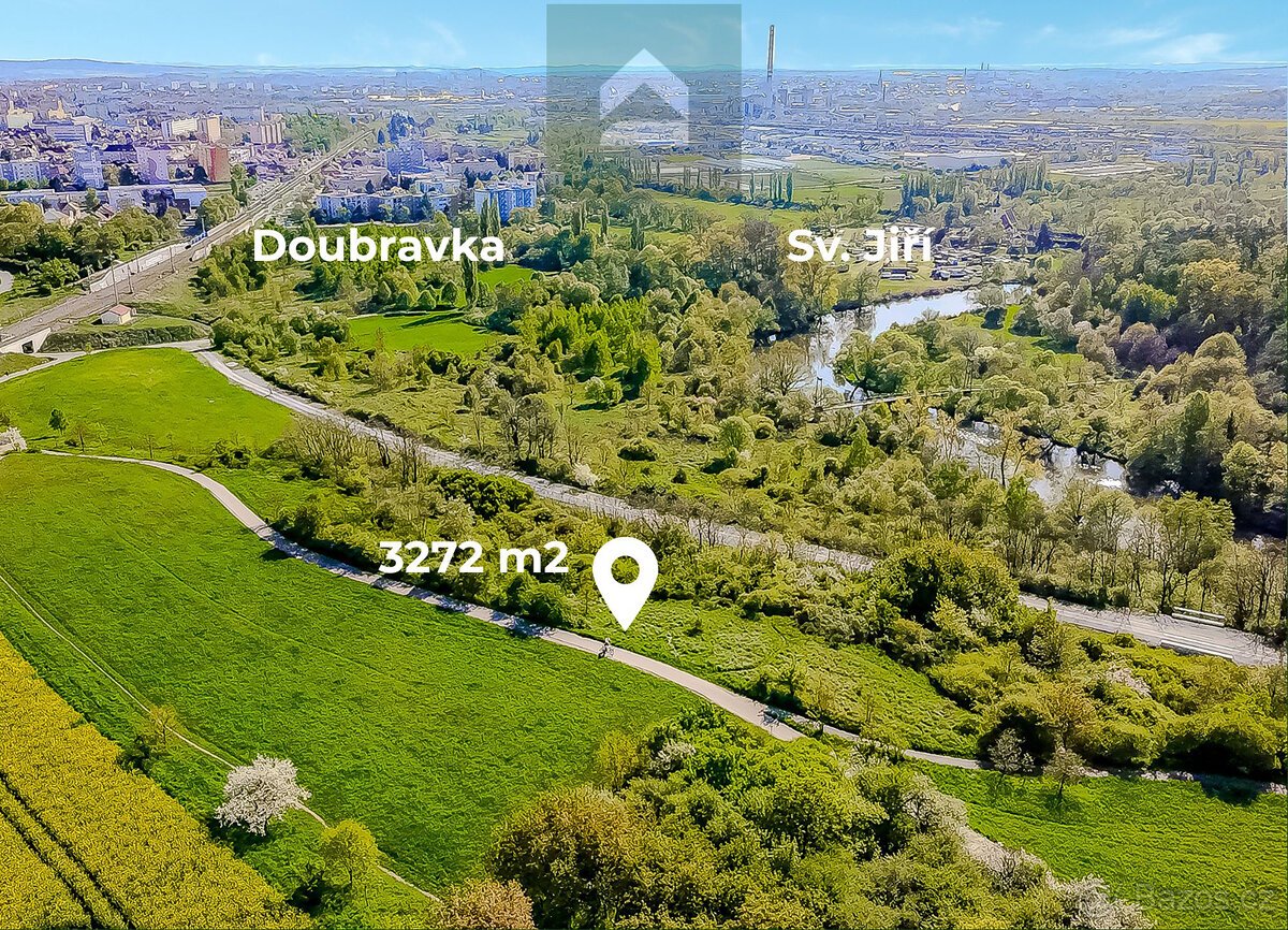 Pronájem pozemku 3272 m2 Doubravka