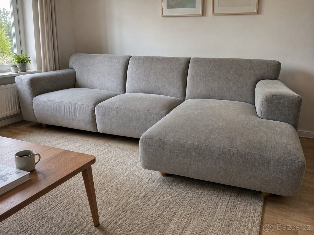 Designový gauč Furninova Vesta, rohová sedací souprava 300cm