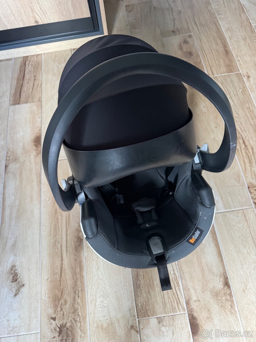 Autosedačka BeSafe – vajíčko + ISOFIX základna + adaptéry