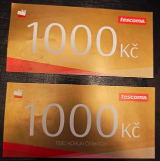 Dárkový poukaz voucher Tescoma hodnota 2000,-