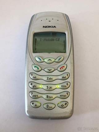 Nokia 3410 silver se zárukou