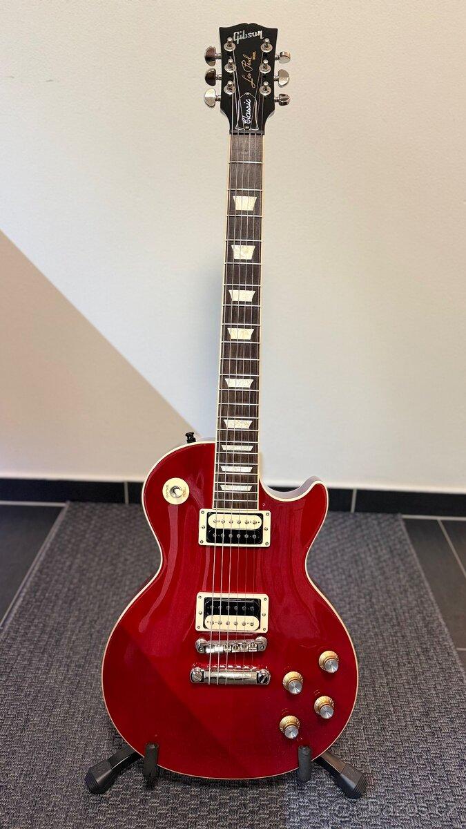 Gibson Les Paul Classic 2022 Wine Red - ZÁNOVNÍ
