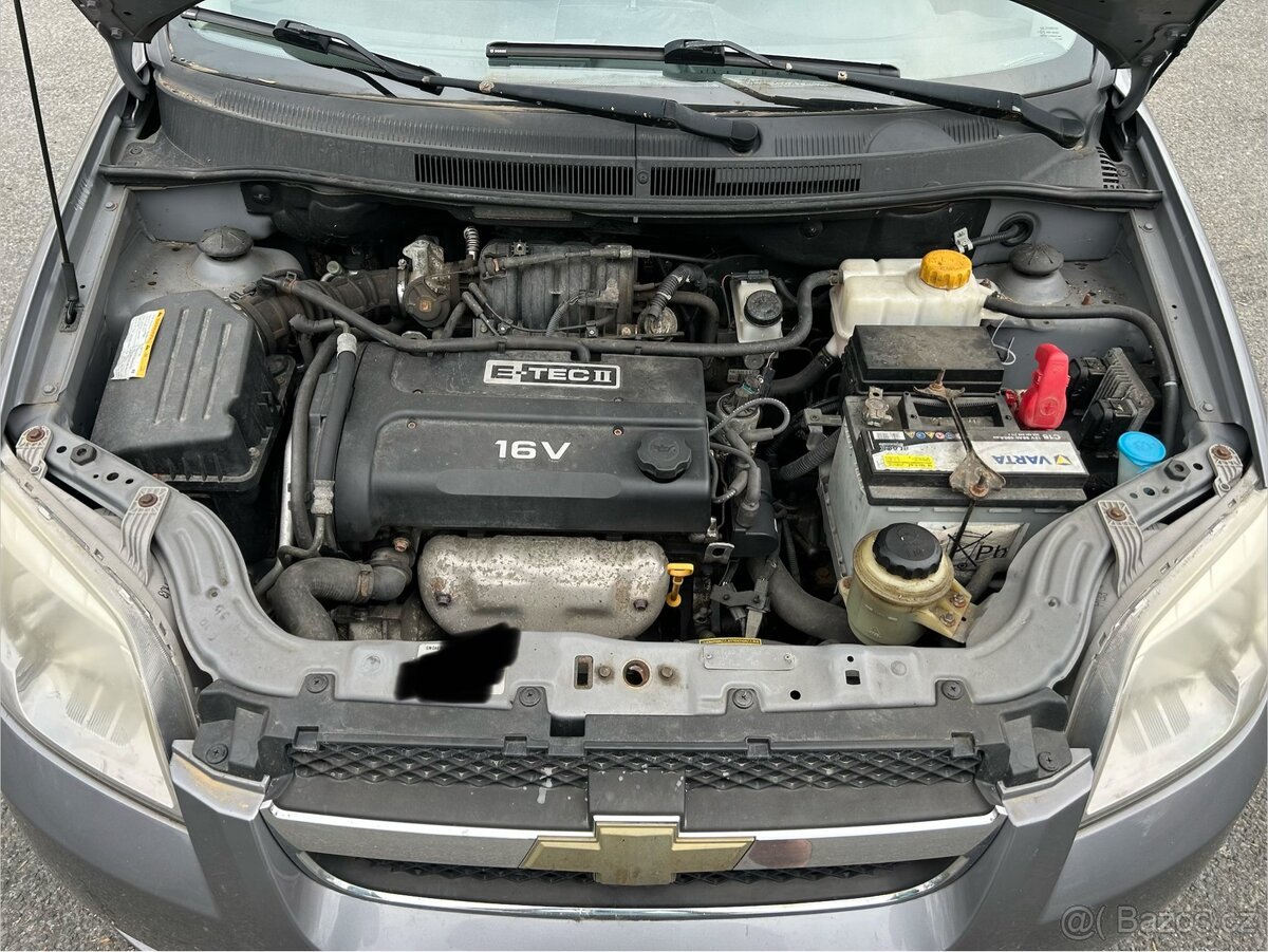 Chevrolet Aveo 1.4 – rok 2008, pojízdné