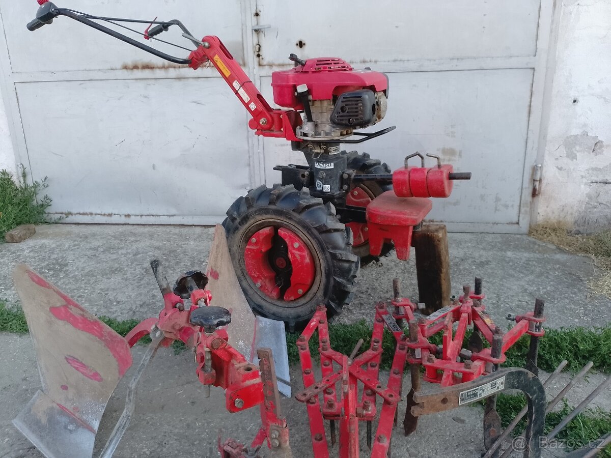 Vari malotraktor,DSK-317/S,Honda GXV-160,kypřič,brány,pluh
