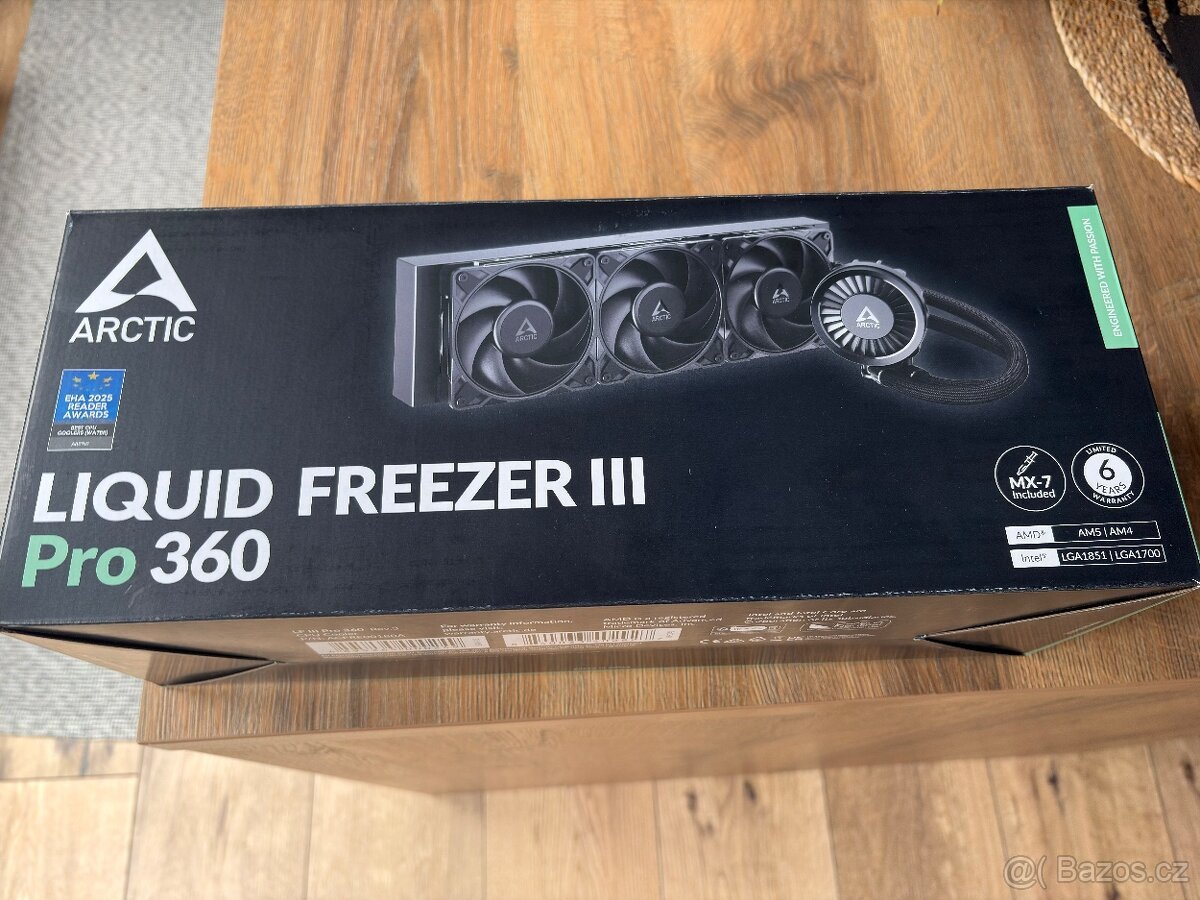 ARCTIC Liquid Freezer III Pro 360 – nový, nepoužitý