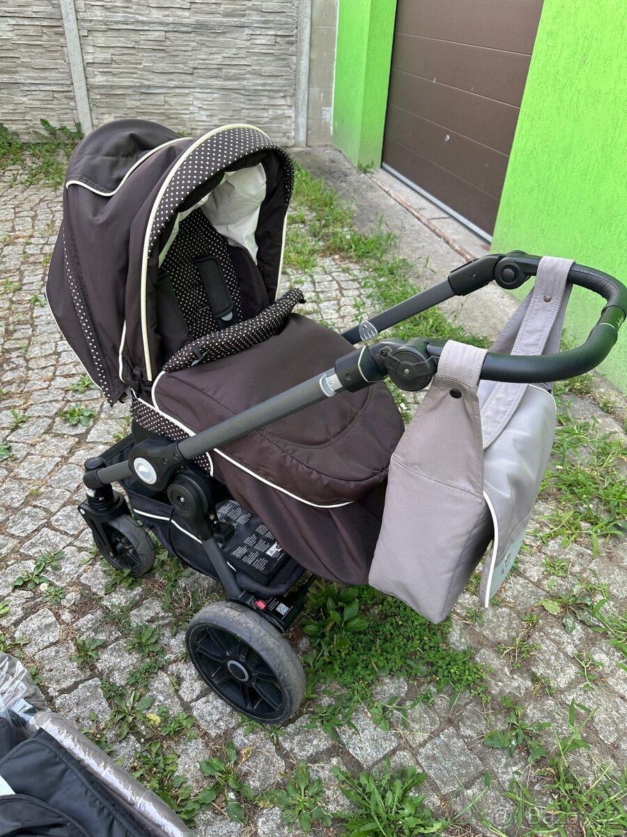 Kočárek Teutonia BeYou včetně hluboké korby