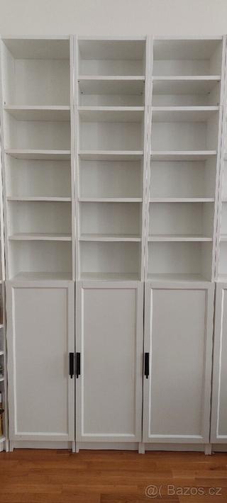 Knihovna Billy (Ikea) s nástavcem 120x238x30
