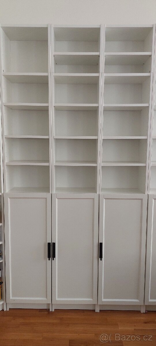Knihovna Billy (Ikea) s nástavcem 120x238x30