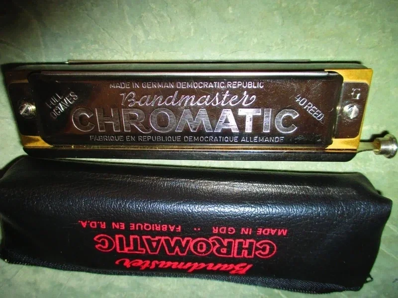 chromatická foukací harmonika