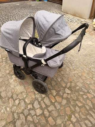 DVOJKOCAREK - Bugaboo Donkey 2 Duo – hluboká korba + sportov
