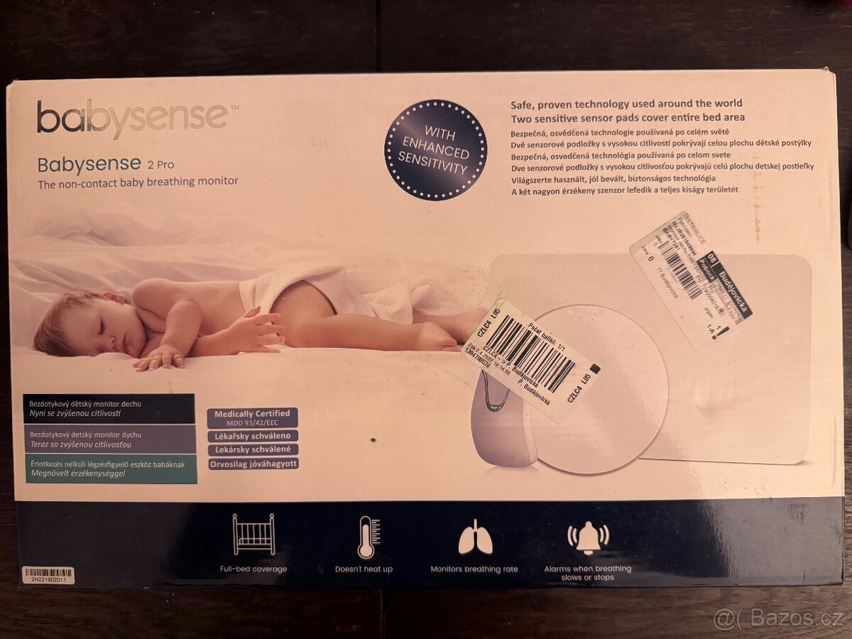 Babysense 2 Pro - monitor dechu