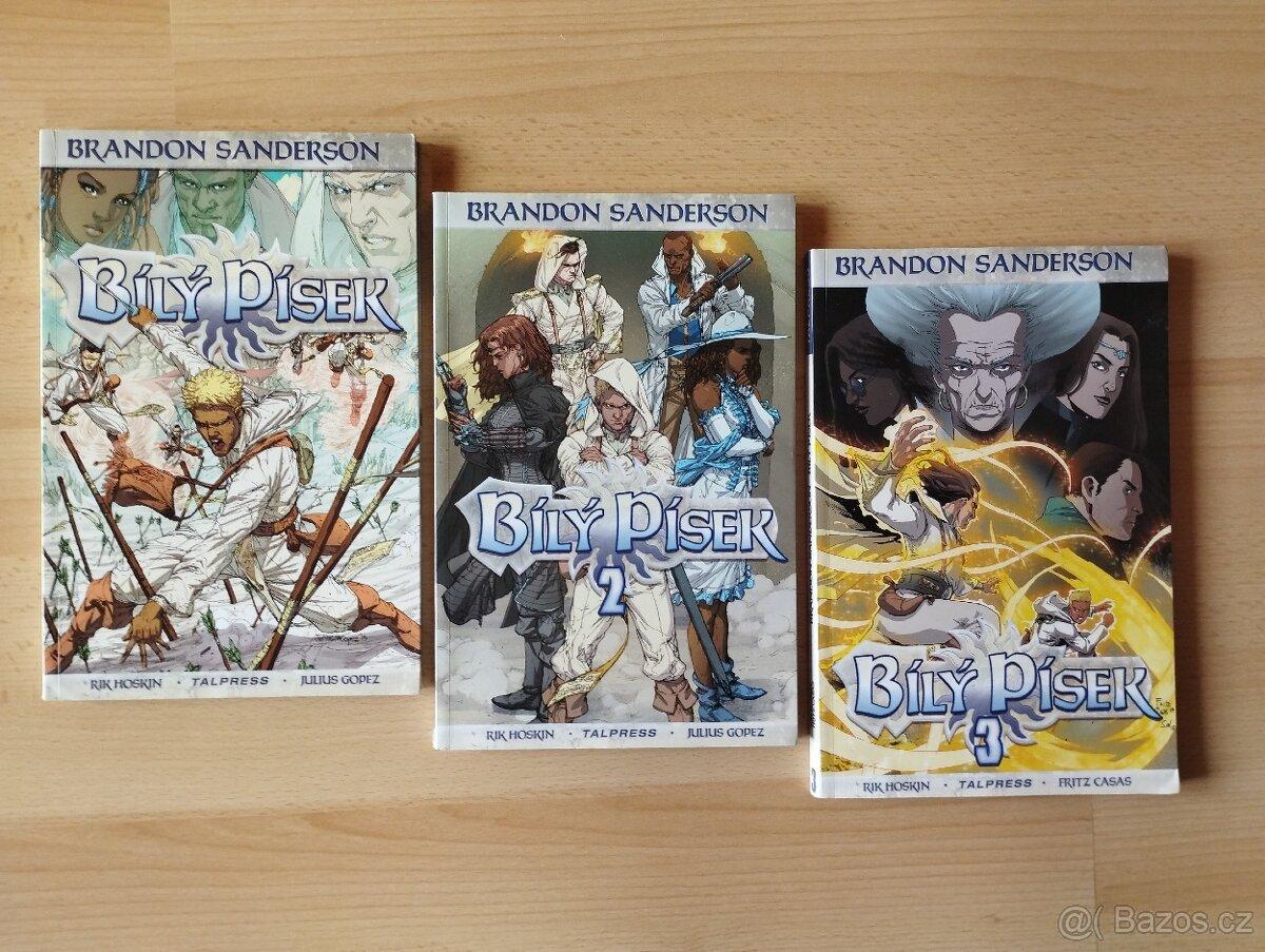 BRANDON SANDERSON - Bílý písek 1, 2, 3