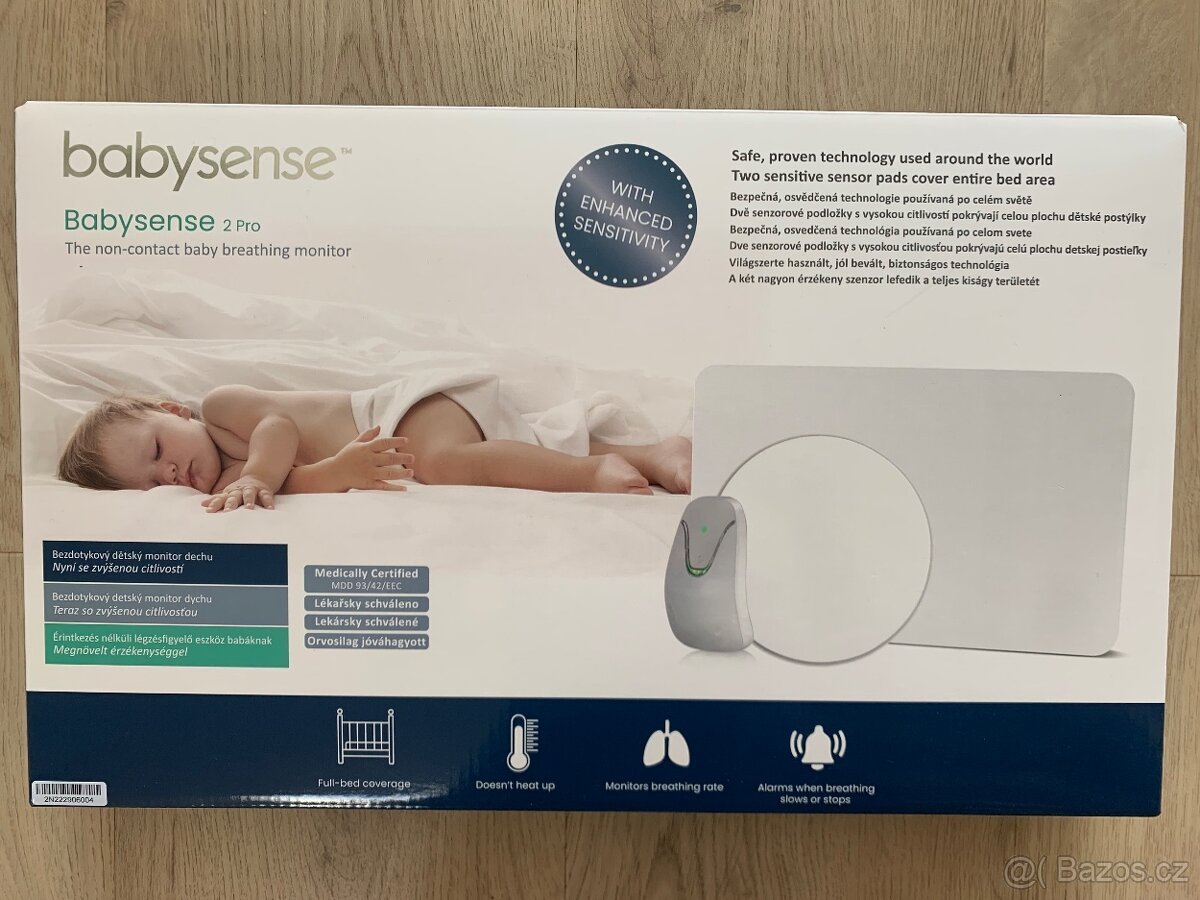 Monitor dechu Baby sense pro II